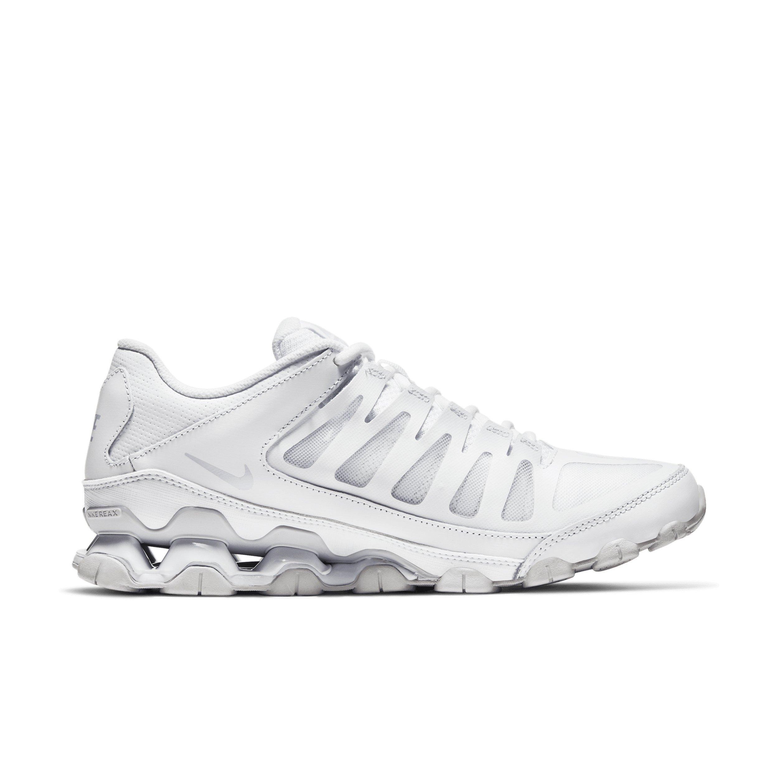 Nike Reax 8 TR "White/Pure Platinum/White" Men's Training Shoe - WHITE/PLATINUM/WHITE